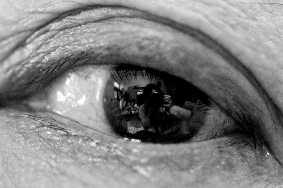 Her children in her eye