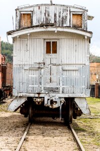 Cars wooden white photo