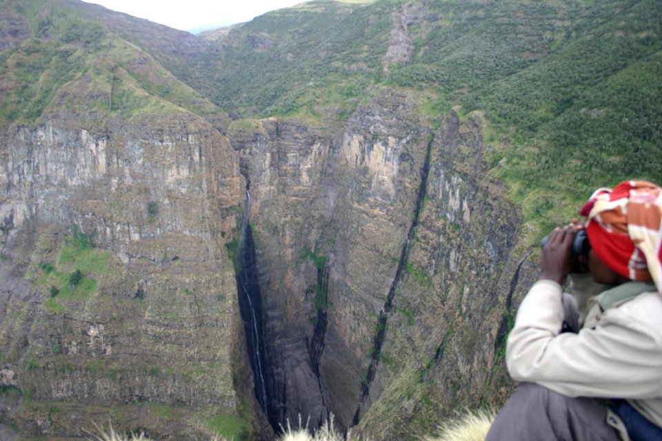 Jinbar Waterfall, Simien Mountains National Park, Ethiopian Highlands