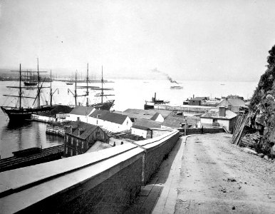 Lévis - Côte du Passage au 19' siècle photo