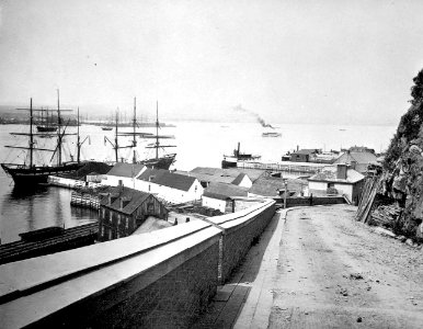Lévis - Côte du Passage au 19' siècle
