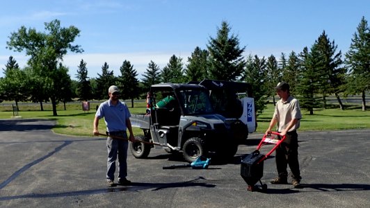 Asphalt repairs photo