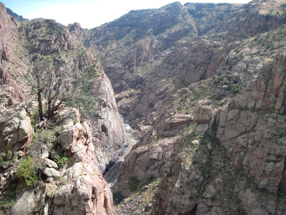 Mountain cliff colorado