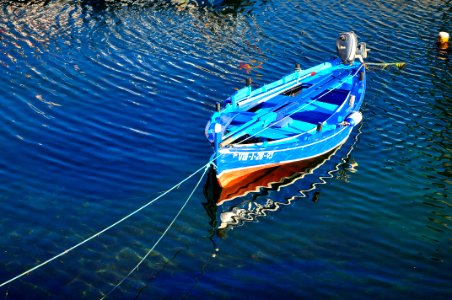 the blue boat photo