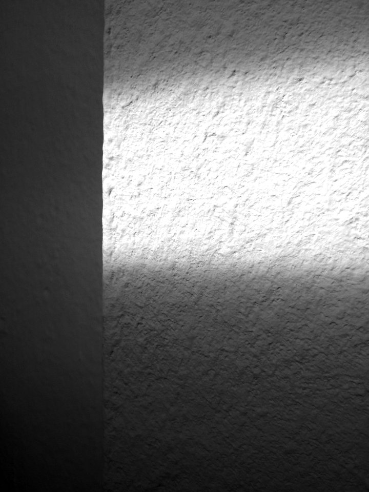 Sonne auf der Wand