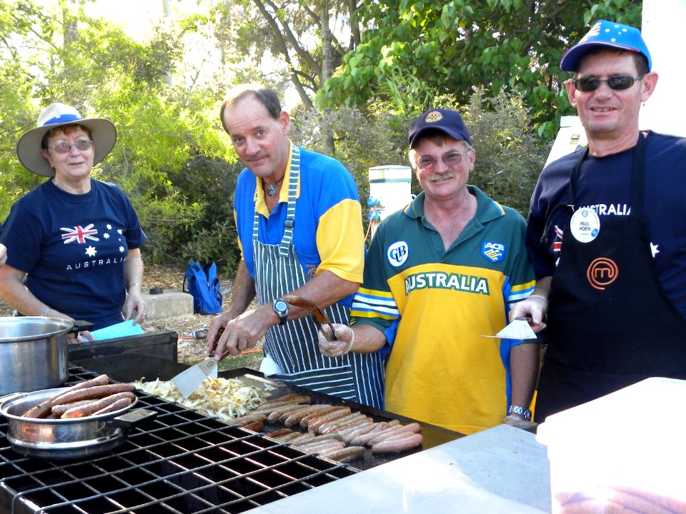 Rotary Volunteers on Australia Day 2011