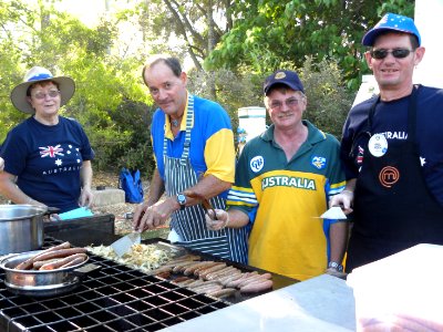 Rotary Volunteers on Australia Day 2011