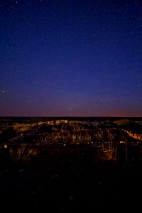 Puerco Pueblo under the stars Andrew V Kearns