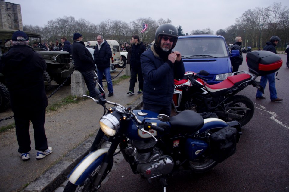 harley davinson au chateau de vincennes photo