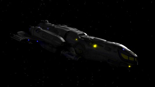 The Freelancer from the game Star Citizen.
