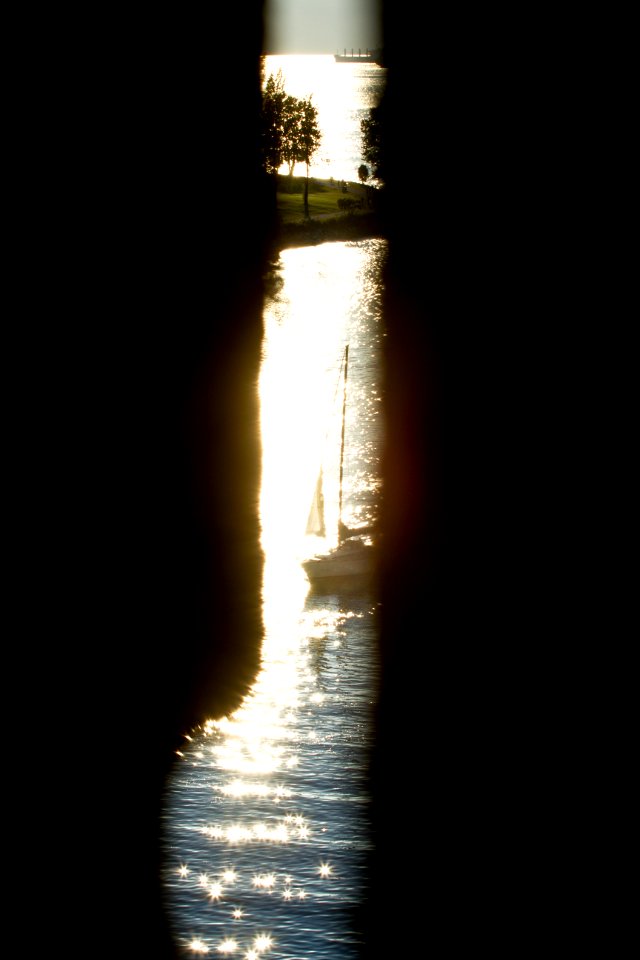 Sunset beach from Burrard bridge
