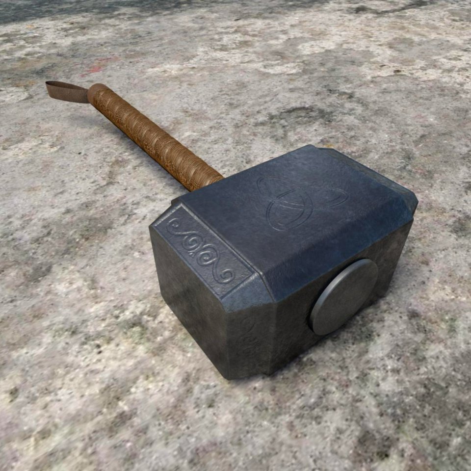 mjolnir, thor's hammer