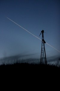 Gruneich Windmill Silhouette photo