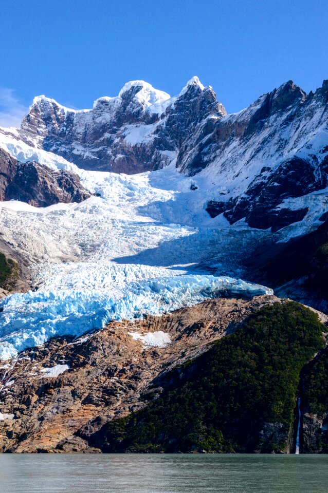 Ice blue cold
