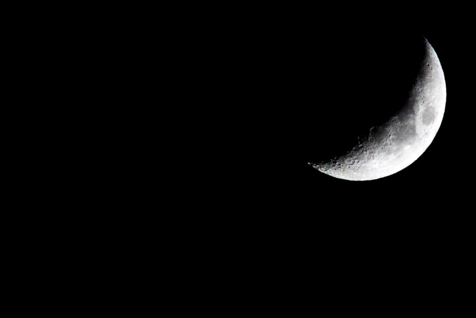 Crescent moon