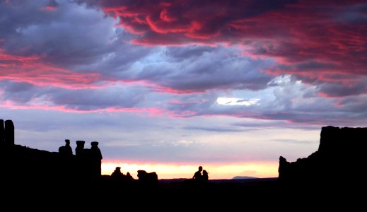 Sunset at La Sal Mountains Viewpoint