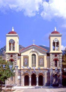 Church in Kalavrita, Greece photo
