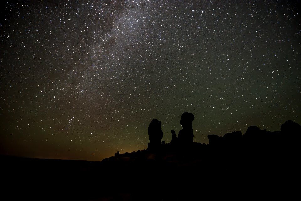 Milky Way from Garden of Eden Viewpoint