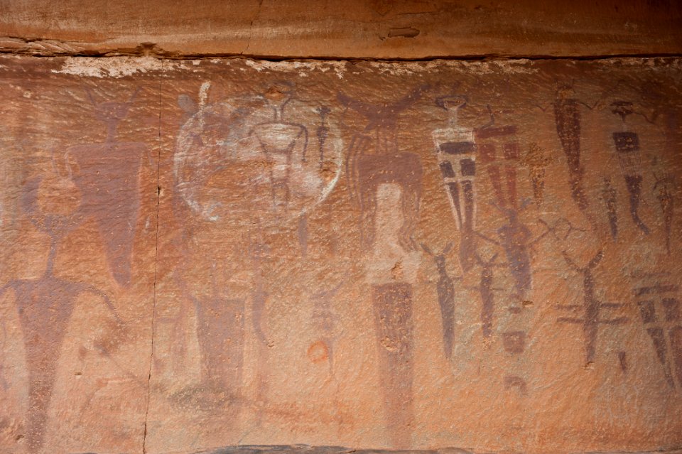 Courthouse Wash Rock Art Panel