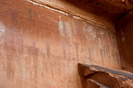 Courthouse Wash Rock Art Panel