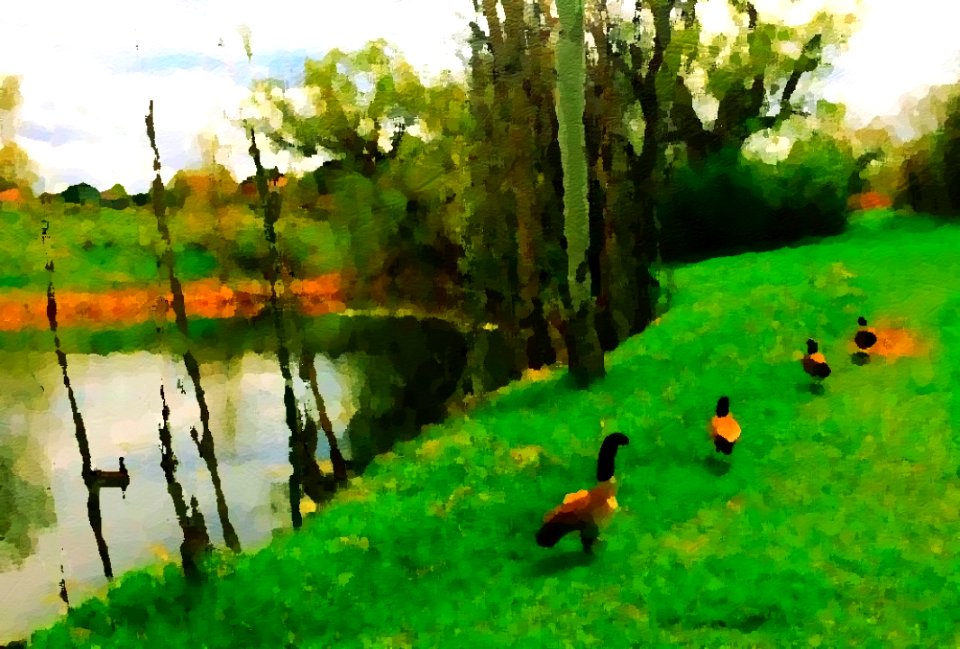 Two Ponds Impressionist 12