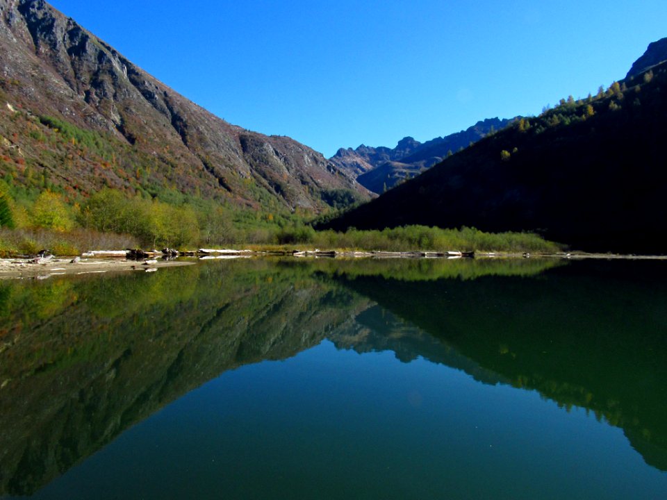 Coldwater Lake Trail at Mt. St. Helens