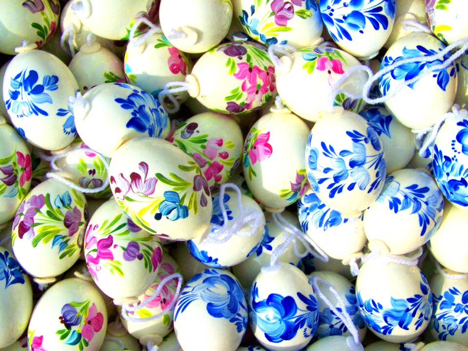 Hand-painted easter eggs easter eggs easter