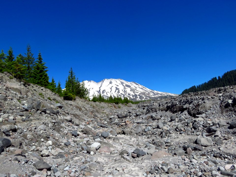 Lahar Viewpoint at Mt. St. Helens NM in Washington