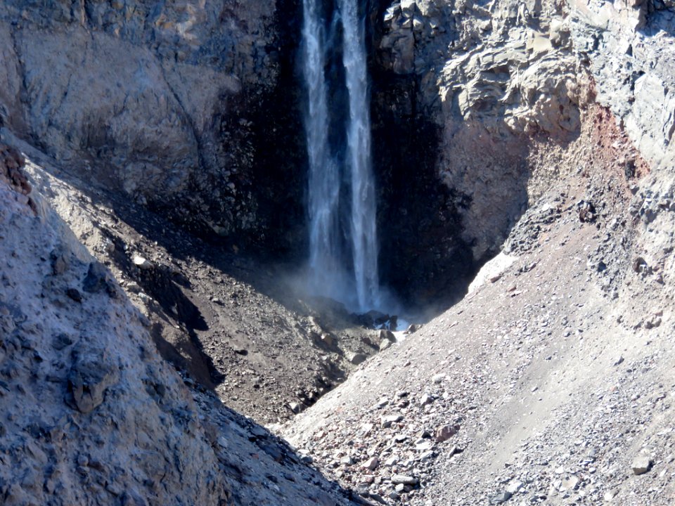 Loowit Falls at Mt. St. Helens NM in WA