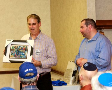 Gift Presentation to Rabbi Aaron Melman photo