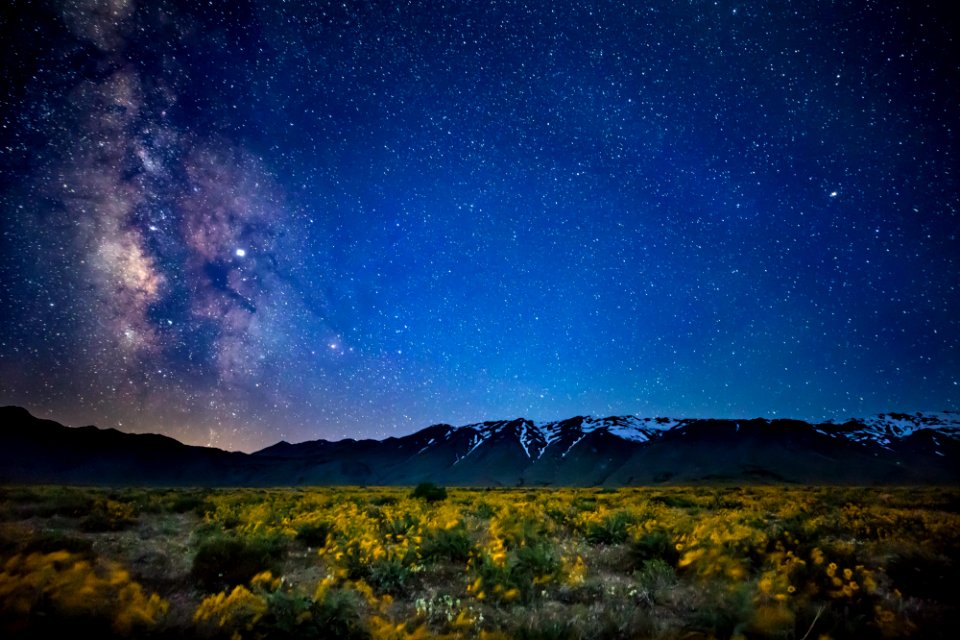Milky Way in Granite Mountains, NV