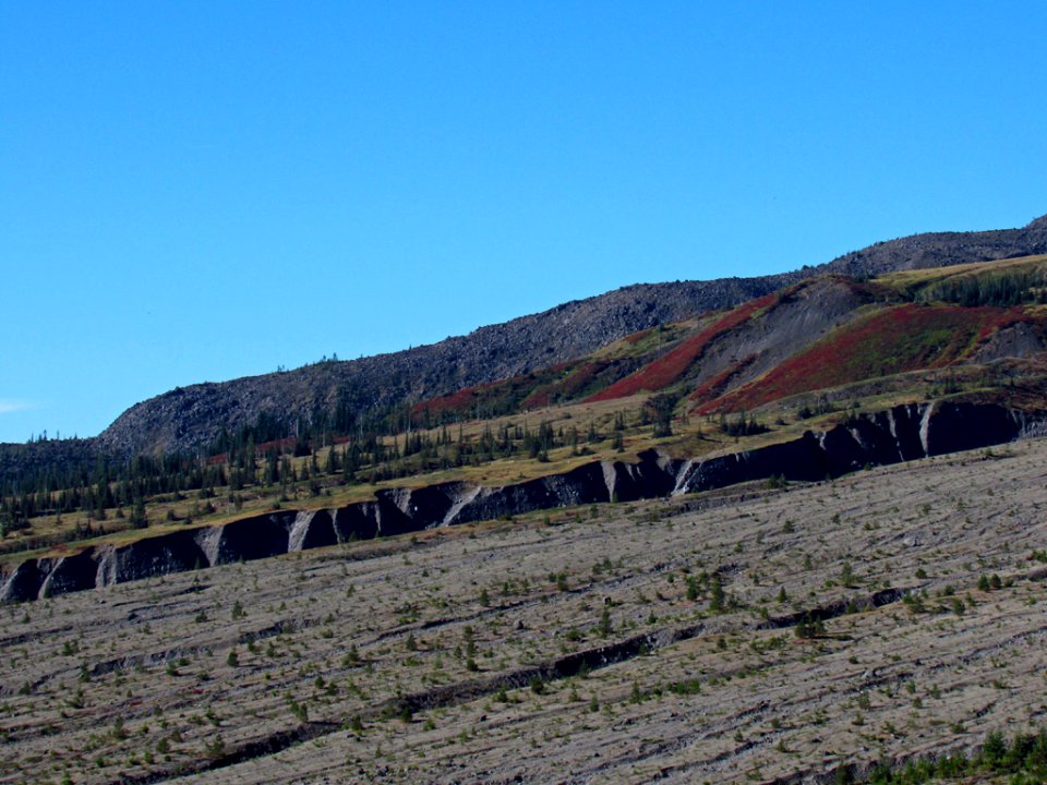 Ape Canyon Trail at Mt. St. Helens