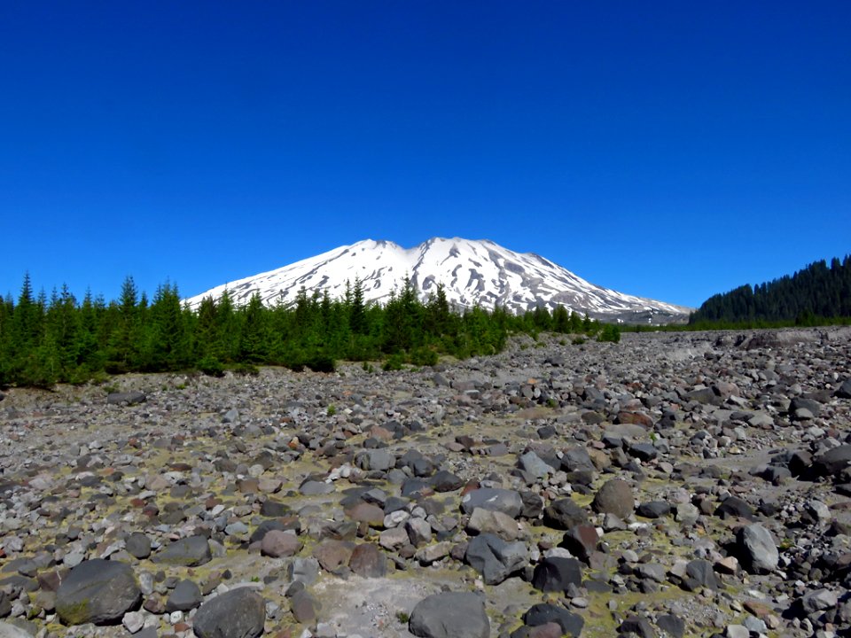 Lahar Viewpoint at Mt. St. Helens NM in Washington