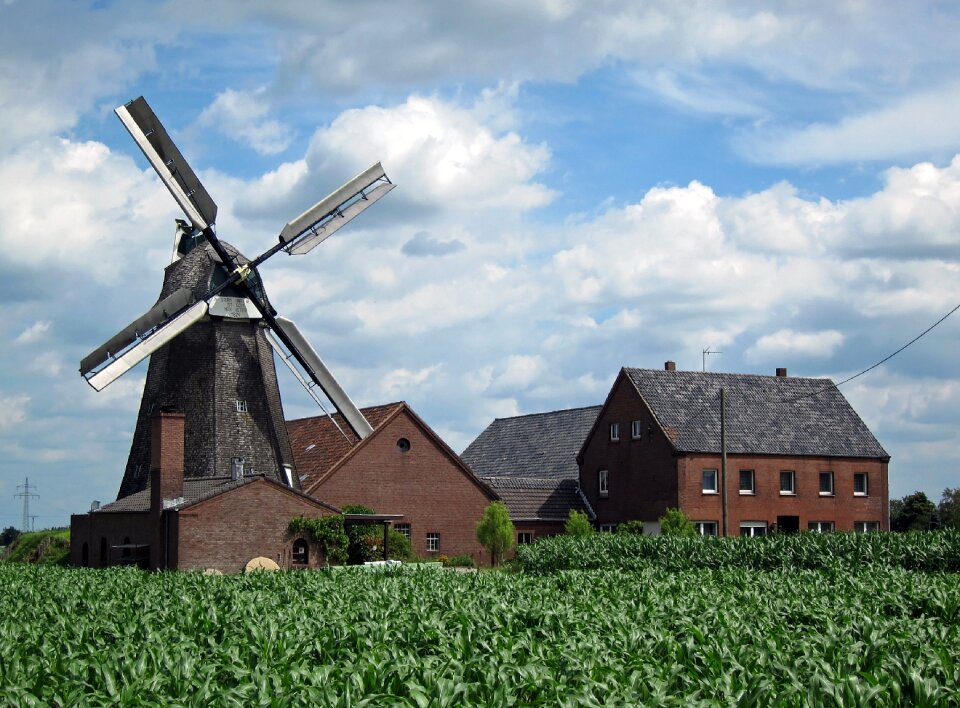 Windpower rural field