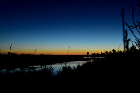 Twilight over the Green River at Seedskadee National Wildlife Refuge photo