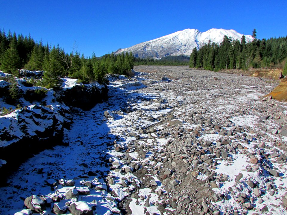 Lahar Viewpoint at Mt. St. Helens NM in WA