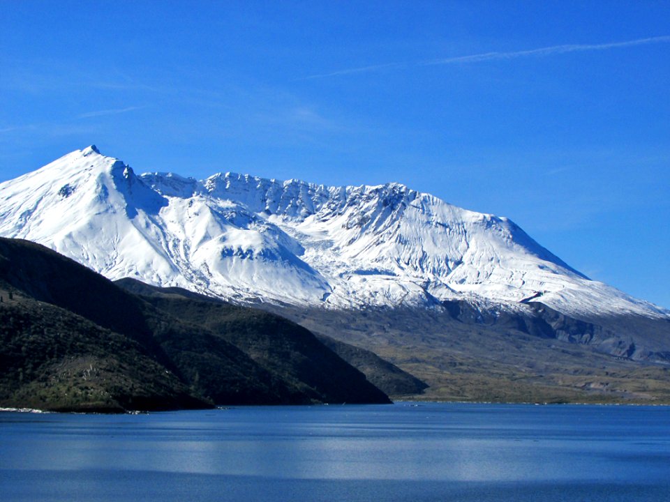 Spirit Lake at Mt. St. Helens in Washington