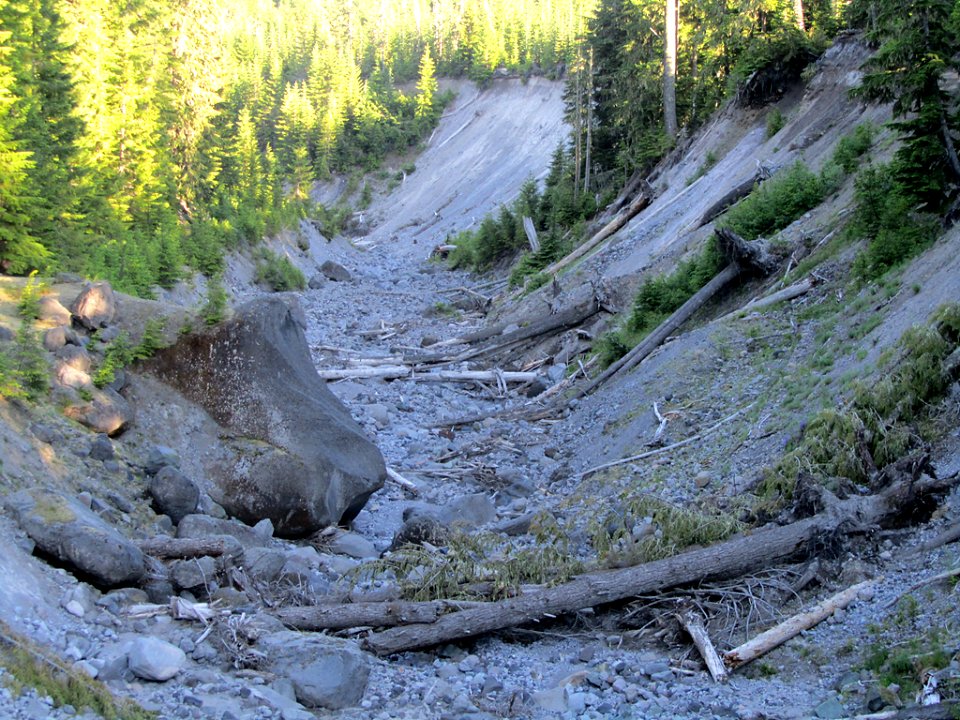Lahar Viewpoint at Mt. St. Helens NM in WA