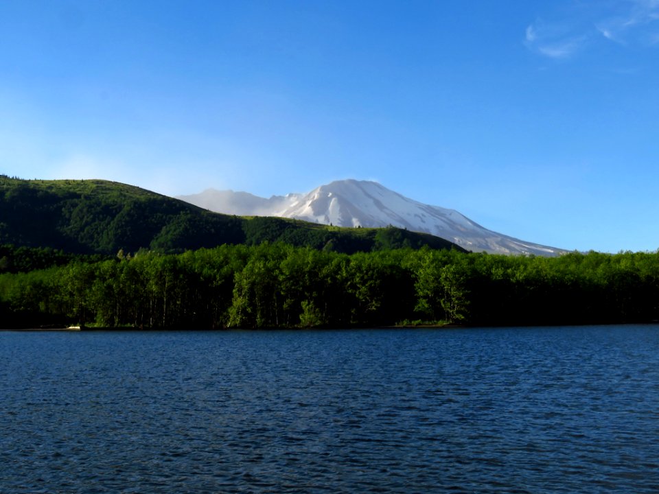 Coldwater Lake at Mt. St. Helens NM in Washington