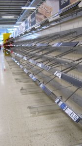 Tescos - Hull, during the Coronavirus pandemic