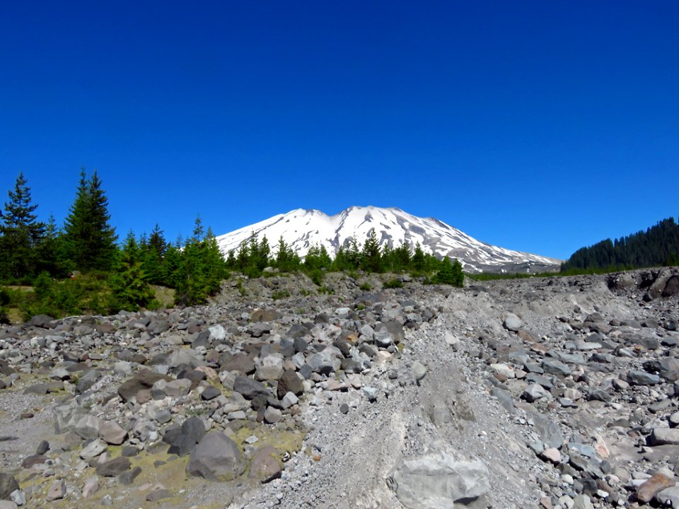 Lahar Viewpoint at Mt. St. Helens NM in Washington