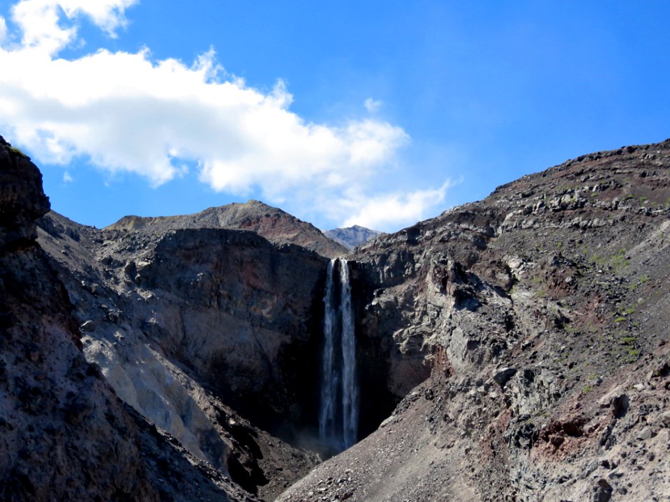 Loowit Falls at Mt. St. Helens NM in WA