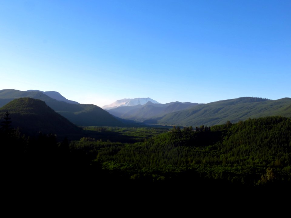 Morning at Mt. St. Helens NM in Washington