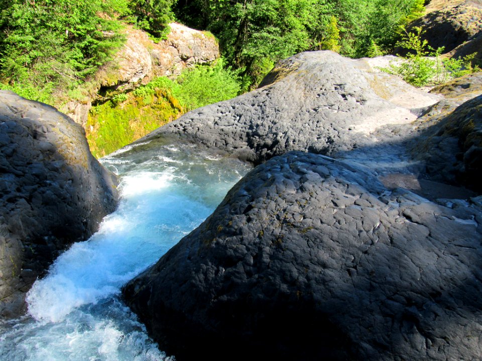Lava Canyon Trail at Mt. St. Helens NM in WA