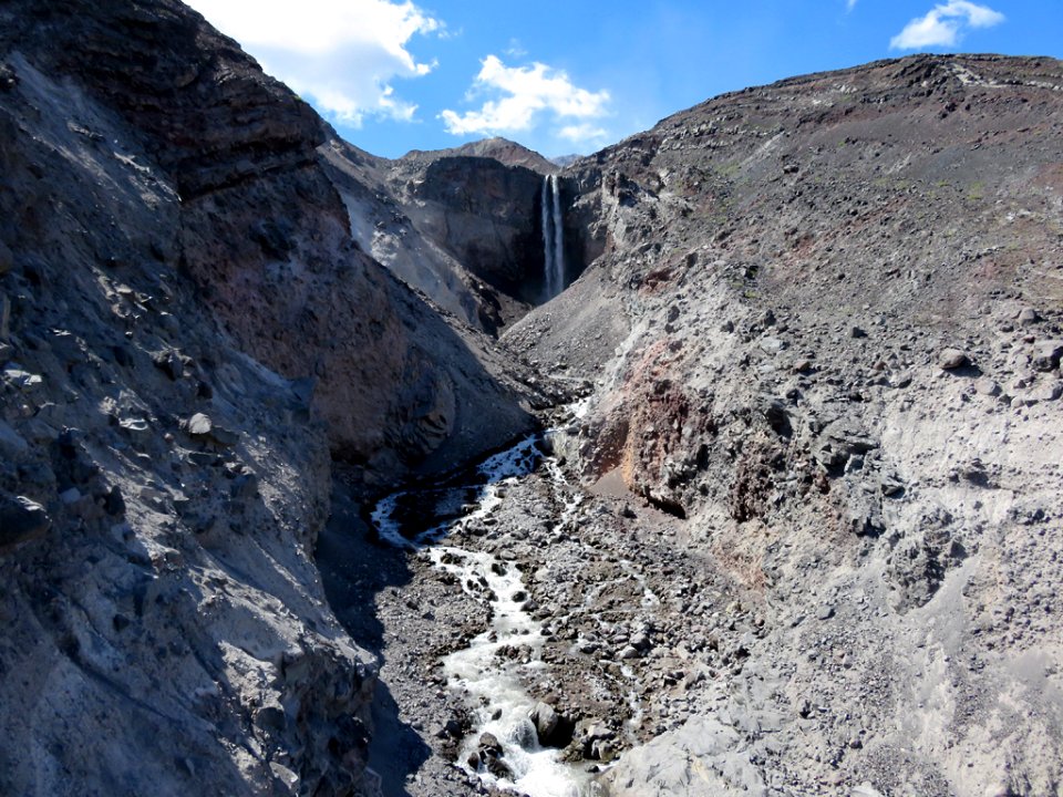 Loowit Falls at Mt. St. Helens NM in WA