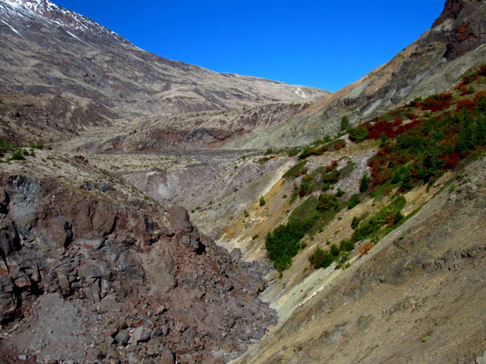 Ape Canyon Trail at Mt. St. Helens