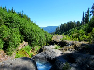 Lava Canyon Trail at Mt. St. Helens NM in WA
