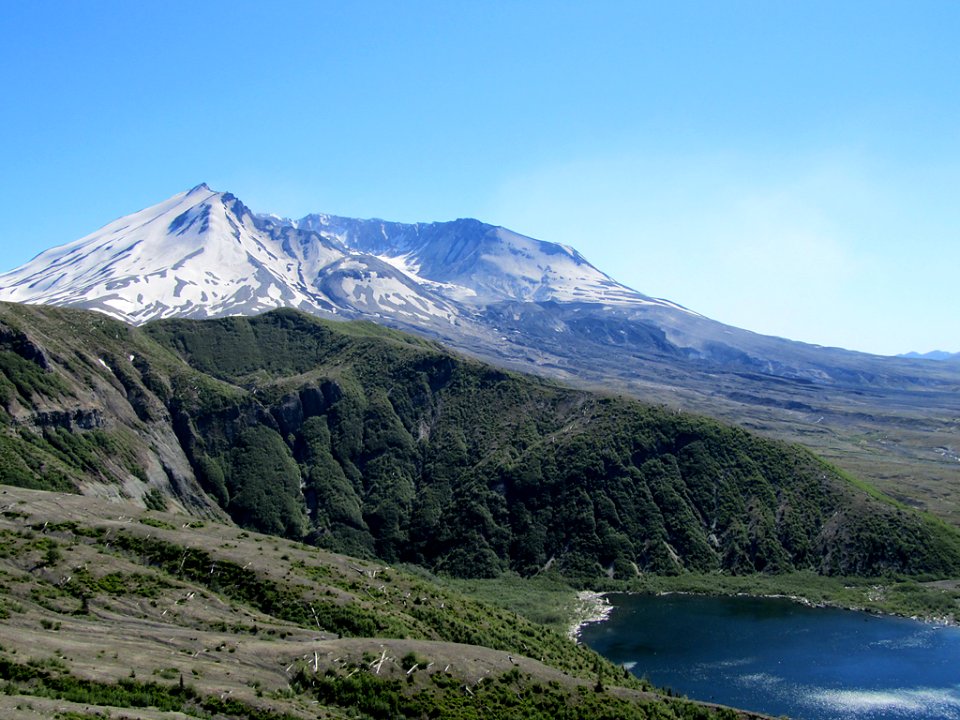 Mt. St. Helens at Windy Ridge in Washington