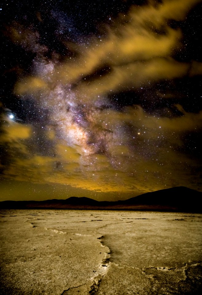 Galactic Core over Soda Lake