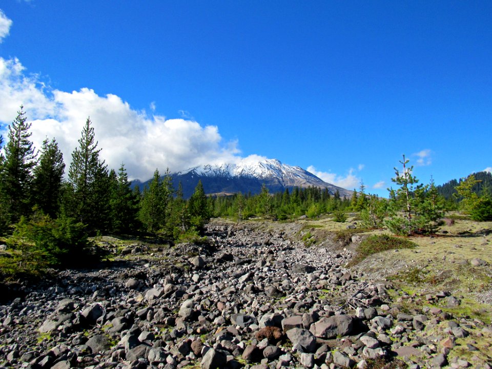 Lahar Viewpoint at Mt. St. Helens NM in WA